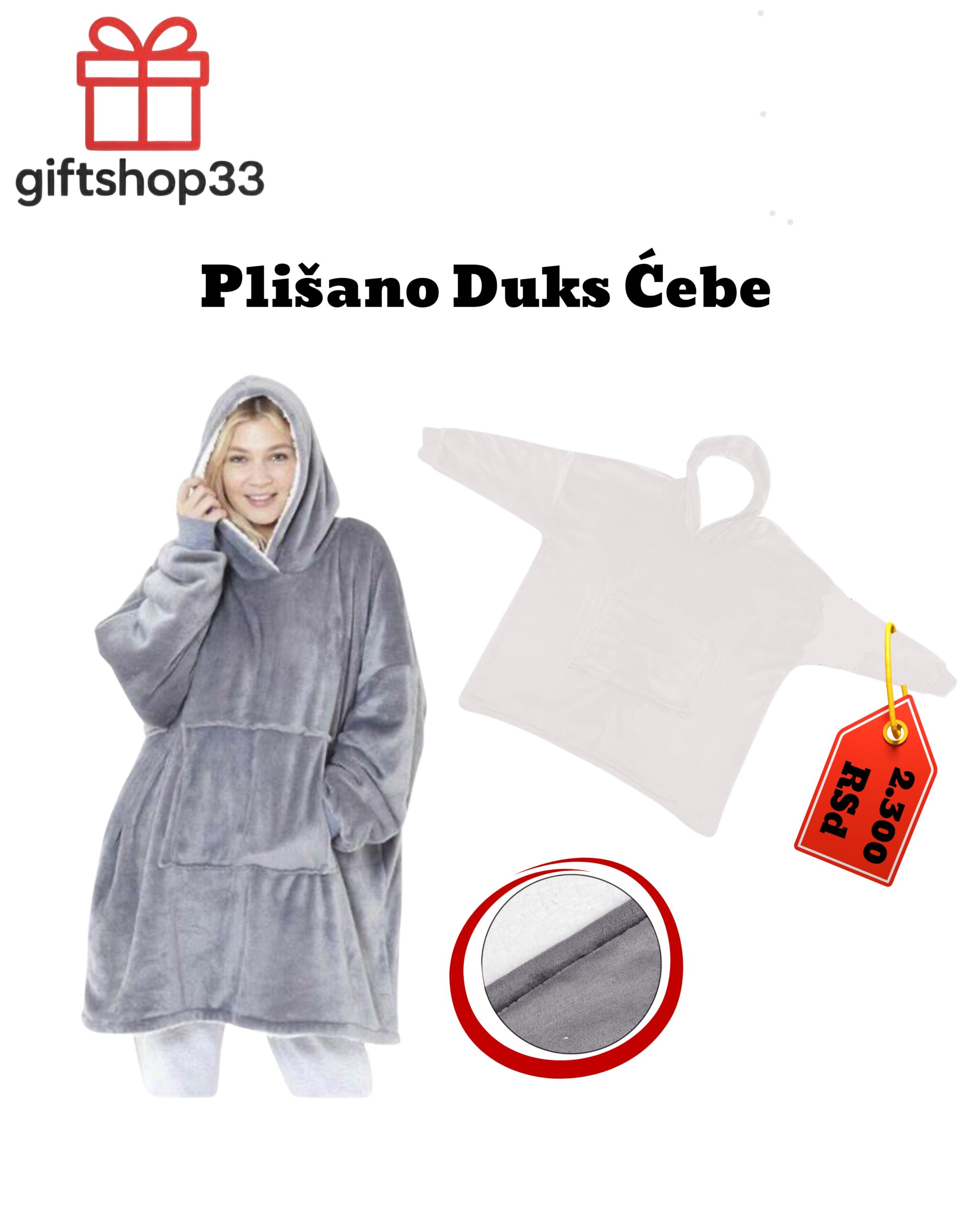 Plišano duks ćebe